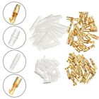 200Pcs 3.9mm Car Motorcycle Insulation Bullet Male&Female Wire Connector Termina