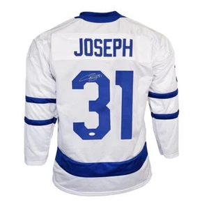Curtis Joseph Signed Toronto White Hockey Jersey (JSA) - Picture 1 of 2