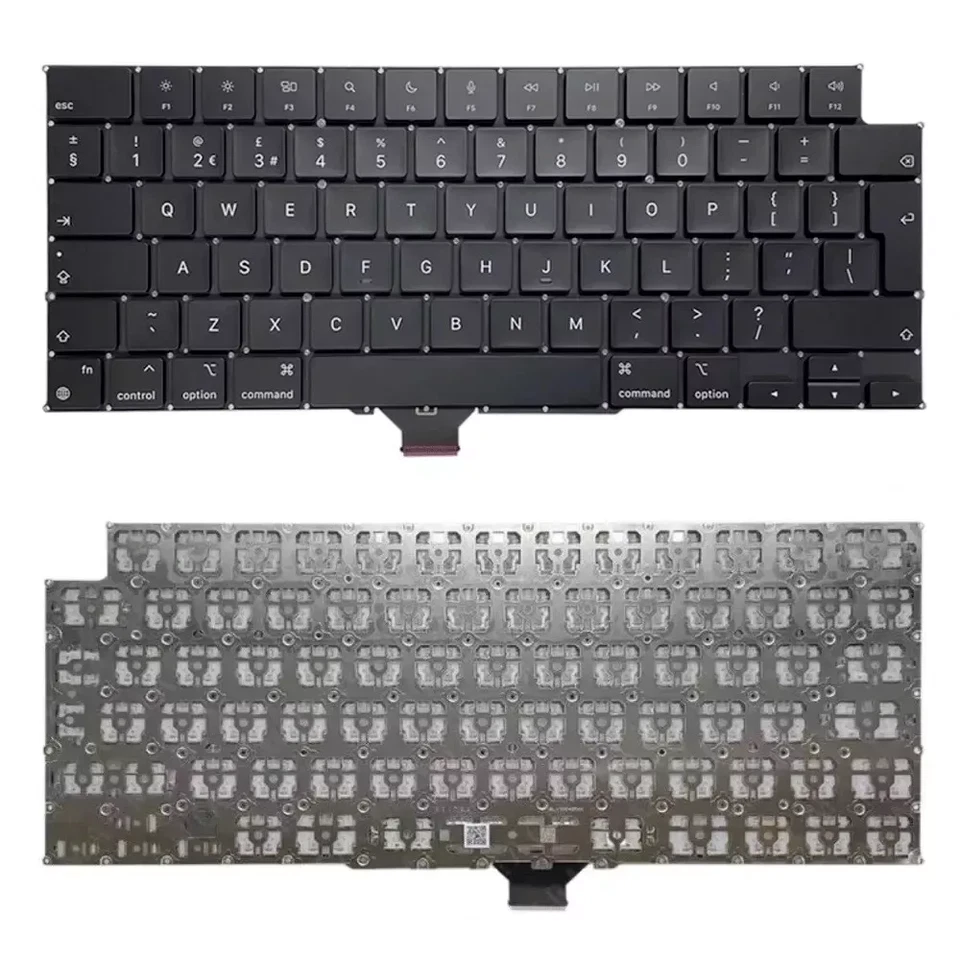 For Apple Macbook Pro 14" A2442 A2485 M2 UK English Layout Qwerty  Keyboard - Image 1 of 1