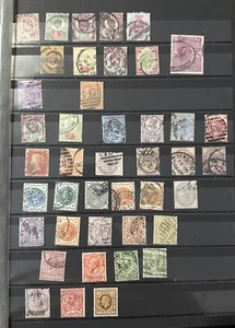 GB SELLOS VICTORIA, EVII, COLECCIÓN GV USADOS - Imagen 1 de 4