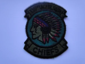 US-Air force-Aufnäher  335th Fighter Squadron Chiefs   ca  9,5 cm - Bild 1 von 1