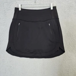 Athleta Size Fairway Golf Skort Black Athletic Skirt Tennis Sport Size S Small - Picture 1 of 7