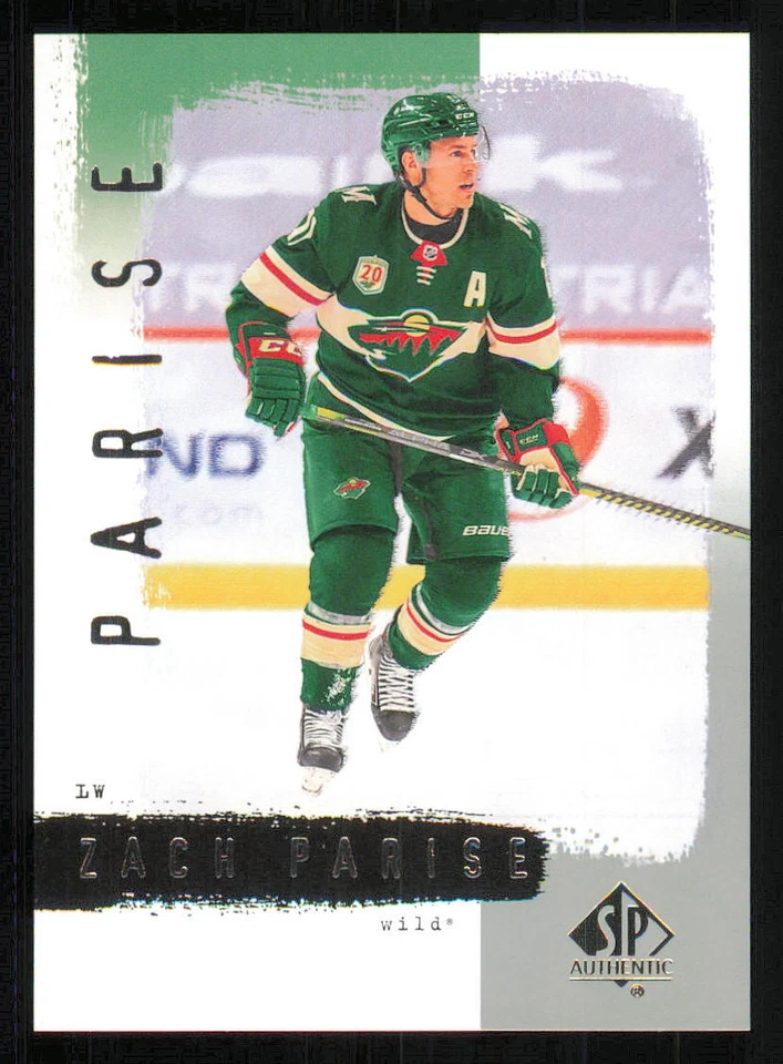 2020-21 SP Authentic '00-01 Retro #R95 Zach Parise - Image 1 of 2