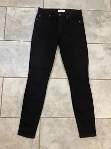 Gap 1969 Curvy True Skinny Black Jeans Womens 29L - Picture 1 of 13