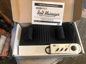 Massaggiatore Cintura Milus Nero Nuovo Vecchio Stock - Foto 1 di 3