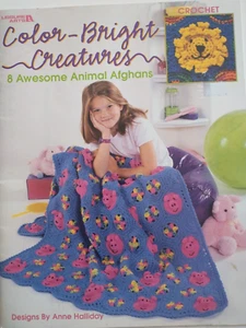 Farbe helle Kreaturen 8 tolle Tier afghanische Designs von Anne Halliday - Bild 1 von 3