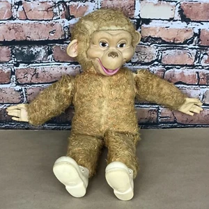 Vintage Rubber Face Plush Monkey Bim Zippy 18" AS-IS - Picture 1 of 24