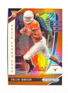 Collin Johnson ~ 2020 Panini Prizm Draft ~ Orange Prizm Rookie #112 - Picture 1 of 2