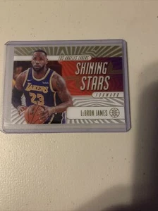 2019-20 NBA Illusions LEBRON JAMES White Shining Stars Hobby Exclusive - Picture 1 of 5