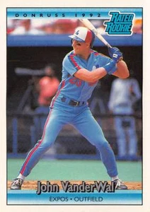 1992 Donruss #414 John Vander Wal - Picture 1 of 2