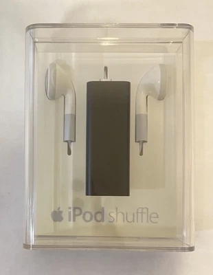 New Factory Sealed iPod Shuffle 3rd Generation 2GB - Black - Collector's Item # - Image 1 of 4