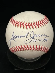 JAIME JARRIN LOS ANGELES DODGERS ANNOUNCER HOF 98 SIGNED RONL BASEBALL JSA COA - Picture 1 of 9