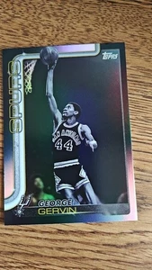 George Gervin 265 2025 Topps Blackout Black Friday Target - Picture 1 of 1