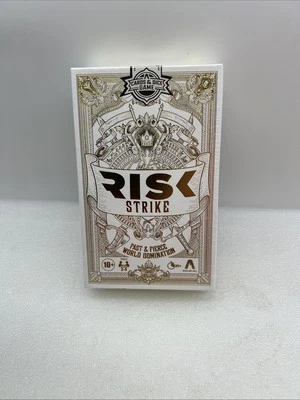 Risk Strike Cards and Dice Game, Quick-Playing Strategy Complete Game Age 10+ - Image 1 of 2