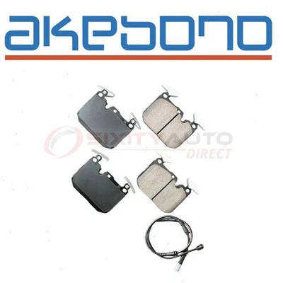 Akebono EURO Front Disc Brake Pad Set for 2017-2018 BMW 230i xDrive - vv - Image 1 of 4