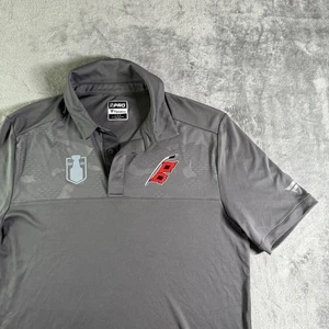 NHL Carolina Hurricanes Fanatics Pro Poloshirt Herren Large grau 2022 Hockey - Bild 1 von 12