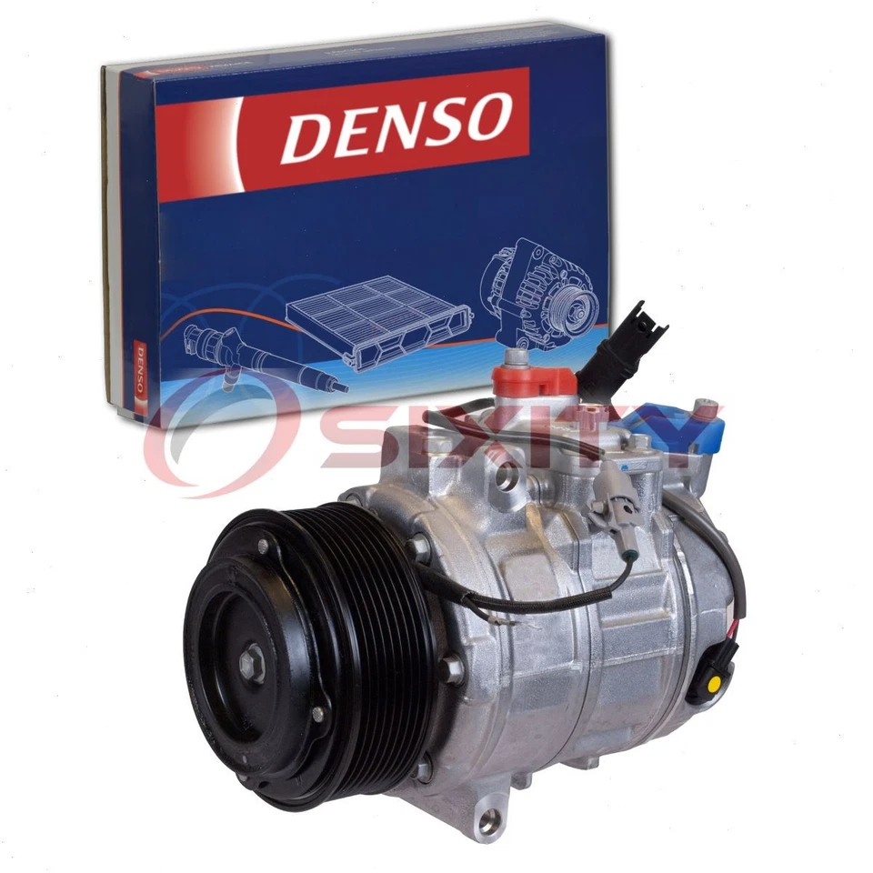 Denso AC Compressor & Clutch for 2015-2016 BMW 435i Gran Coupe 3.0L L6 ip - Image 1 of 4