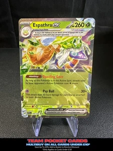 Espathra Ex 006/091, Paldean Fates, Pokemon, Small Mark - Imagen 1 de 3