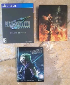 Final Fantasy 7 Remake Deluxe Edition - PlayStation 4 **OHNE SPIEL, SIEHE BESCHREIBUNG** - Bild 1 von 17