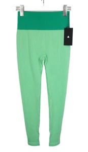 VITALITY The Nova Leggings Women's MEDIUM Seamless Green Contrast Fitted - Picture 1 of 7