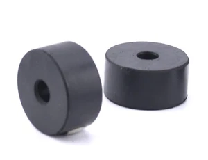 1/2" id x 2" od x 1" Long Thick Rubber Spacers Isolators Mounts Insulators - Picture 1 of 7