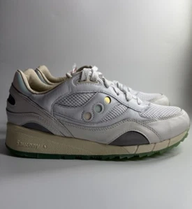 Saucony Mens 10 Premium Leather Shadow 6000 Oyster Pearl Casual Shoes S70432-1 - Picture 1 of 11