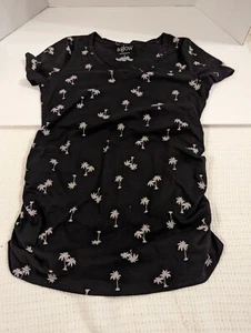 Top laterale da donna a.Glow Maternity manica corta arricciato - taglia S - Foto 1 di 5