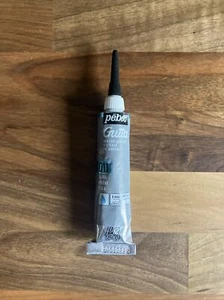 Pebeo Gutta Silk Outliner Water Based Paint Setasilk Fabric Painting 20ml Silver - Picture 1 of 3