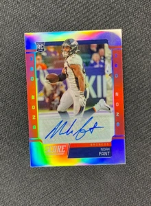 Noah Fant - Panini Chronicles 2019 Rookie Red Zone Auto /20 - Broncos Seahawks - Picture 1 of 2