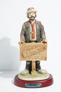Flambro Vintage Emmett Kelly Jr. The Realtor Clown Professional Series #9605 - Picture 1 of 10