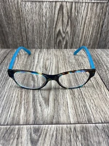 Tory Burch Tortoise Aqua Blue Green Eyeglass FRAMES ONLY - TY2031 3153 49-17-135 - Picture 1 of 7
