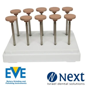 Lot x 10 Dental porcelain ceramic zirconia grinder stone Lithium desilicate - Picture 1 of 4