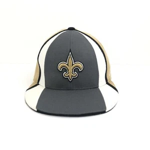 NFL New Orleans Saints Flexfit Reebok Kappe - Mütze Größe 7 1/8 - Bild 1 von 6
