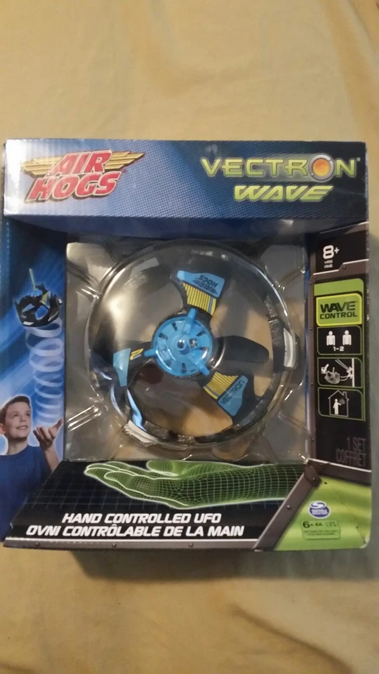 Air Hogs Vectron Wave negro azul y amarillo 60025 Foto 1 de 2