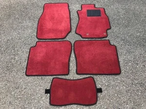 Chaser Mark2 GX/JZX100 Wine Plain Floor Mat Made in Japan New - Picture 1 of 4