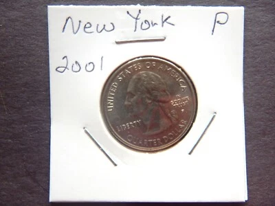 New York  2001 (P) State Quarter - Image 1 of 4