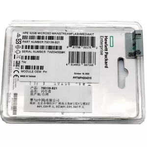 HPE 700139-B21 704502-001 32GB MICROSD FLASH MEMORY CARD - Picture 1 of 4