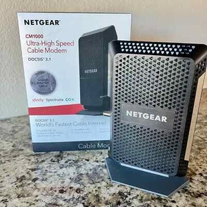 NETGEAR CM1000-1AZNAS Ultra-High Speed Cable Modem DOCSIS 3.1 | Lightly Used - Afbeelding 1 van 4