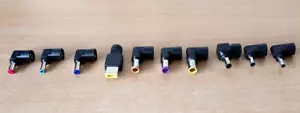 Puntas de alimentación/conectores de repuesto para computadora portátil Kensington/Logik - Juego de 10 - Imagen 1 de 2
