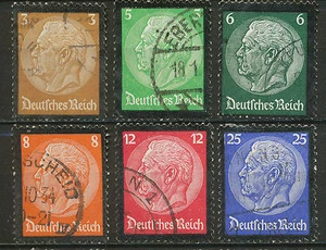Reich 548 - 553 gebruikt (1) - Picture 1 of 1