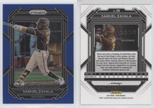 2023 Panini Prizm Blue Prizm /149 Samuel Zavala #168