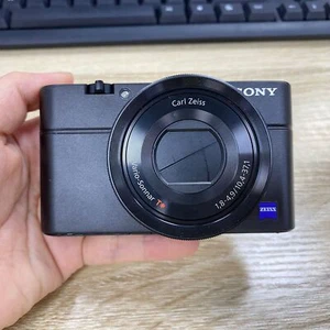 Sony Cyber-Shot DSC-RX100 20.2MP 3.6x Compact Digital Camera With Battery - Picture 1 of 10