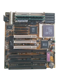 Arstonia/Arstoria AS496 Sockel 3 Mainboard + AMD DX4 100Mhz (SV8B) + 32Mb RAM - Bild 1 von 12