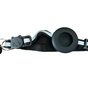 Airtag Cat Collar New Breakaway Buckle, Reflective Collar with Air Tag Holder - Picture 1 of 3