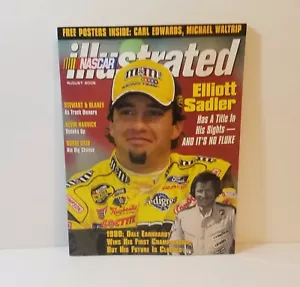 NASCAR Illustrated Aug 2005 Elliott Sadler Carl Edwards Michael Waltrip Posters - Picture 1 of 5