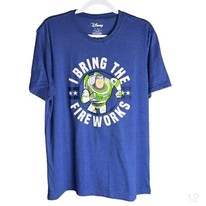 Disney Herren T-Shirt Large Buzz Lightyear Toy Story blau - Bild 1 von 7