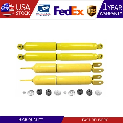 Juego de 2 amortiguadores delanteros y 2 traseros Monroe Gas Magnum para Suburban Tahoe Yukon 00-06 Foto 1 de 4