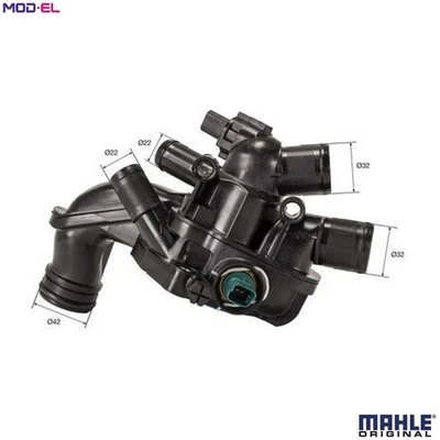 THERMOSTAT COOLANT TM 56 105 FOR PEUGEOT PARTNER/TEPEE/Box/Body/MPV 2008/I/SUV - Image 1 of 4