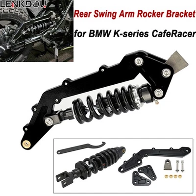 Motorcycle 350mm Rear Shock Absorbers Suspension Kit For BMW K75 K100RS K1100  - Image 1 of 4