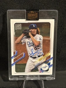 2021 Topps Archives Signature Series Dustin May Auto /55 - Future Stars Dodgers - Picture 1 of 1